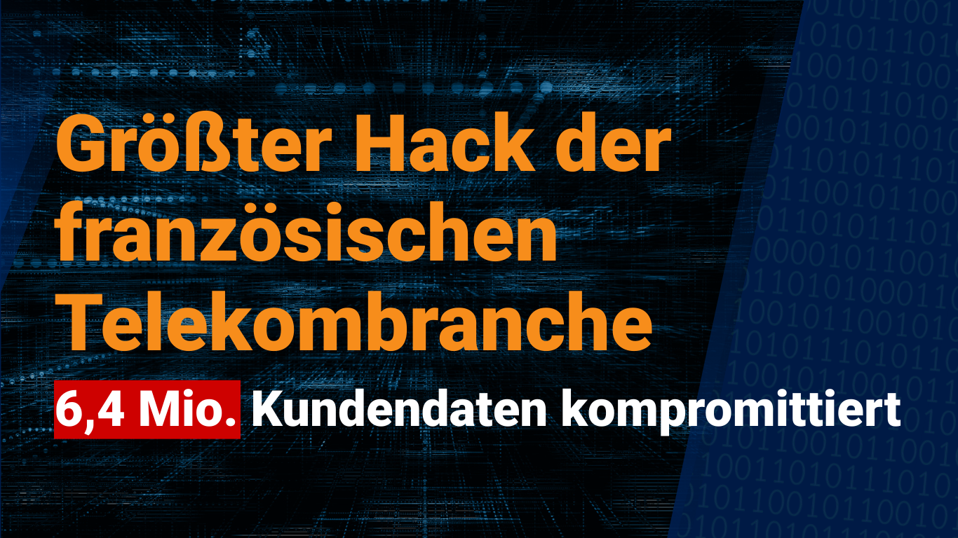 6,4 Mio. Kundendaten bei Bouygues Telecom offengelegt